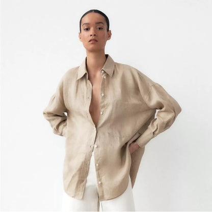 Zara Woman Beige Shirt
