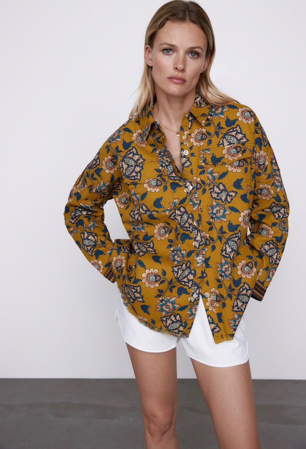 Zara Floral Shirt
