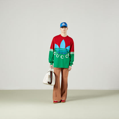 Gucci Adidas Long Sleeve Tee
