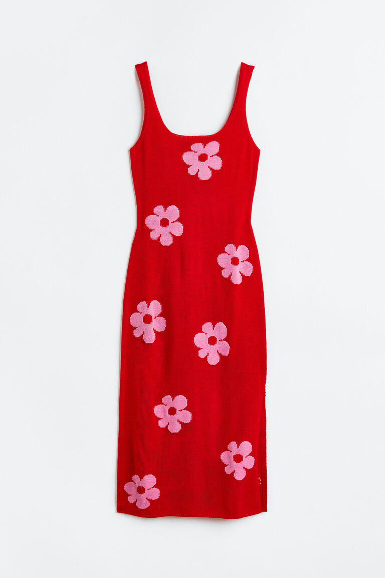 Divided Floral Dress