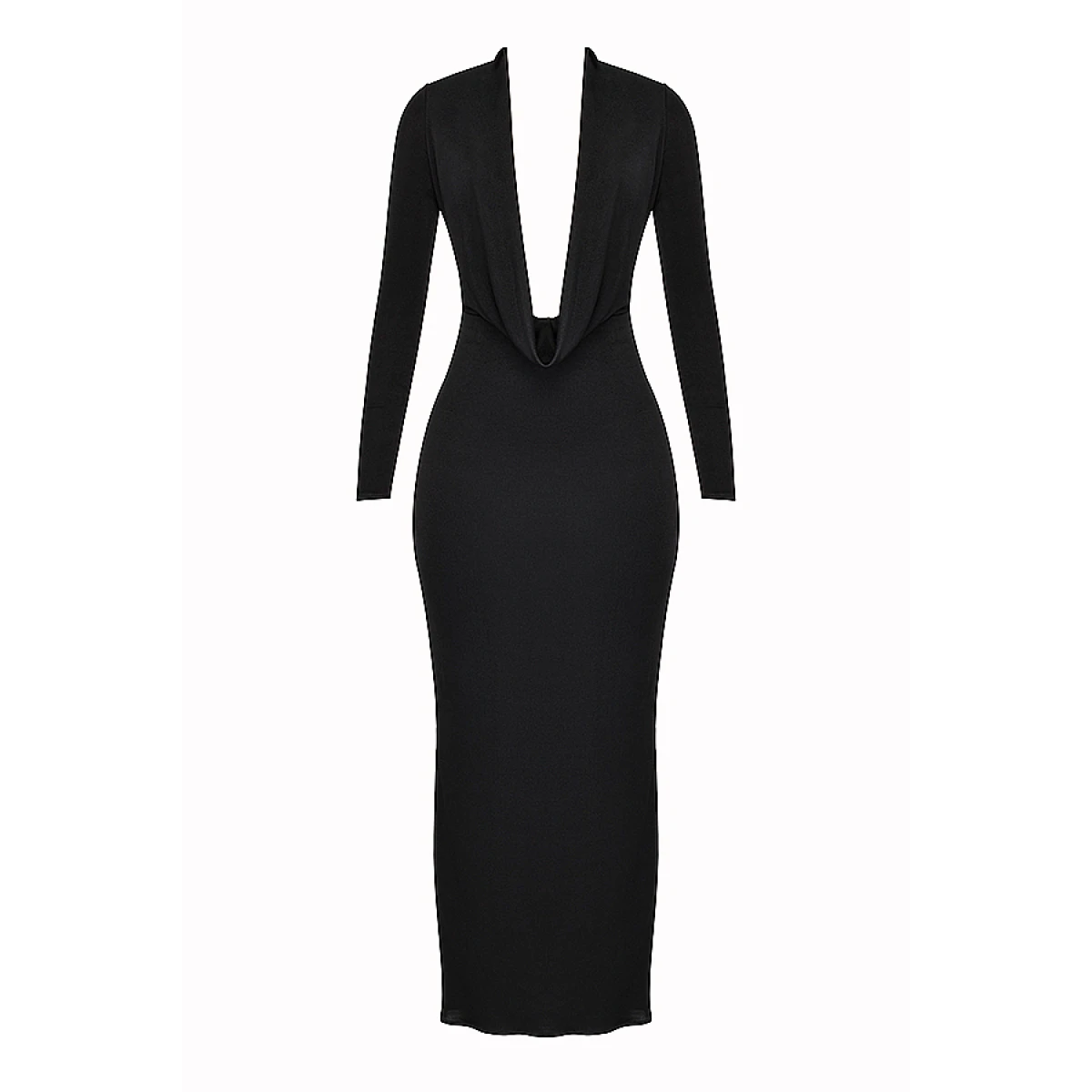 House Of CB Black Long Dress