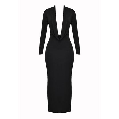 House Of CB Black Long Dress