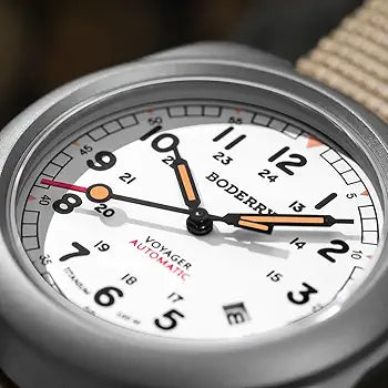 Boderry Titanium Automatic Military Watch
