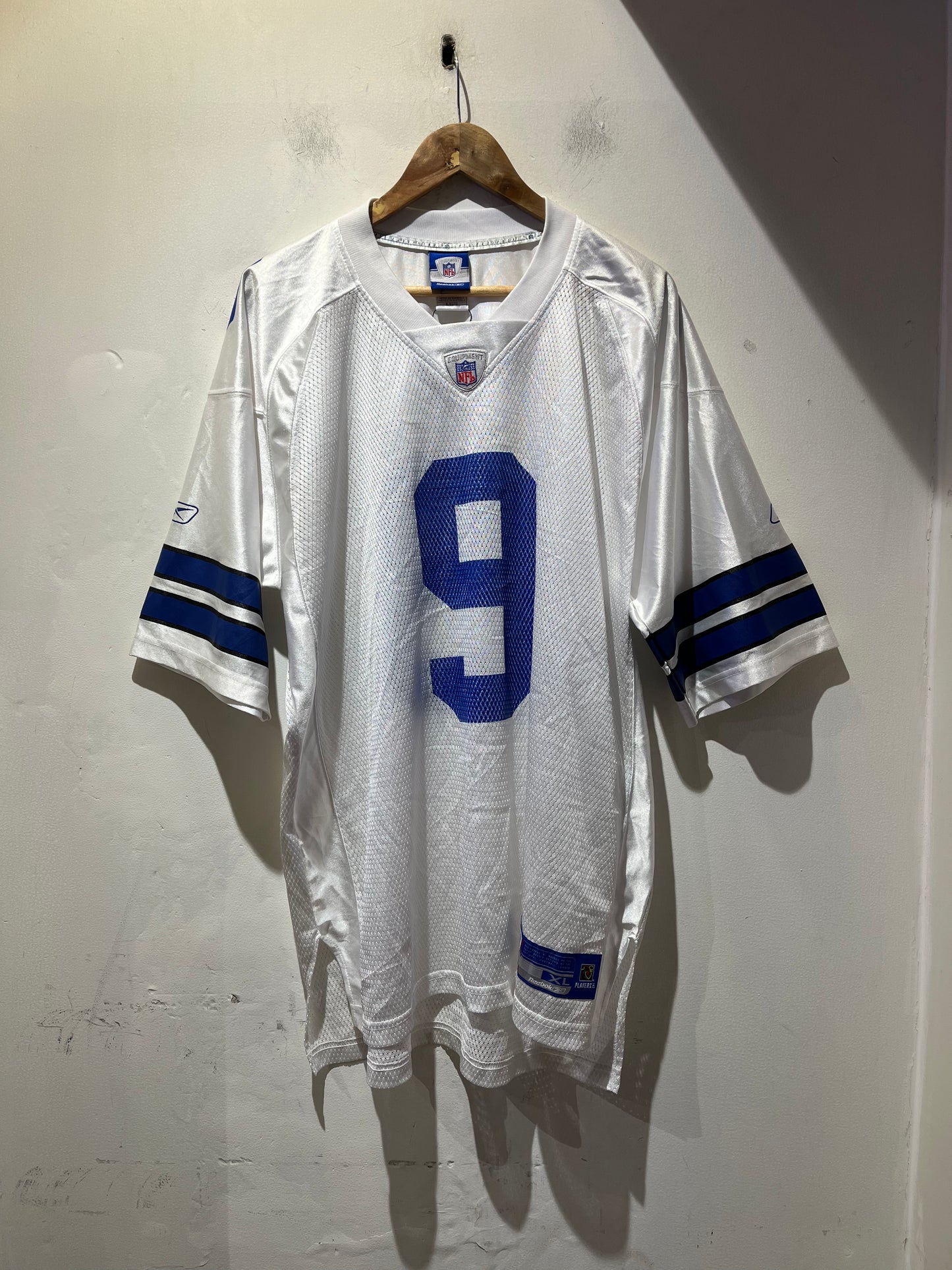 Reebok Football Jersey White Dallas Cowboys #9 Tony Romo NFL Stitched