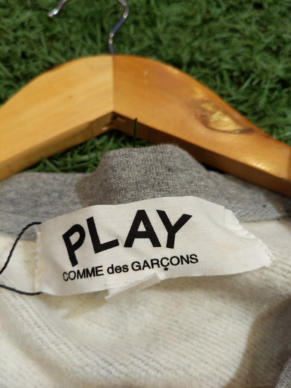 Comme Des Garcons Play Half Heart Sweatshirt ‘Grey’