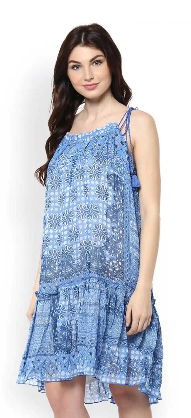 Label Ritu Kumar Blue Dress