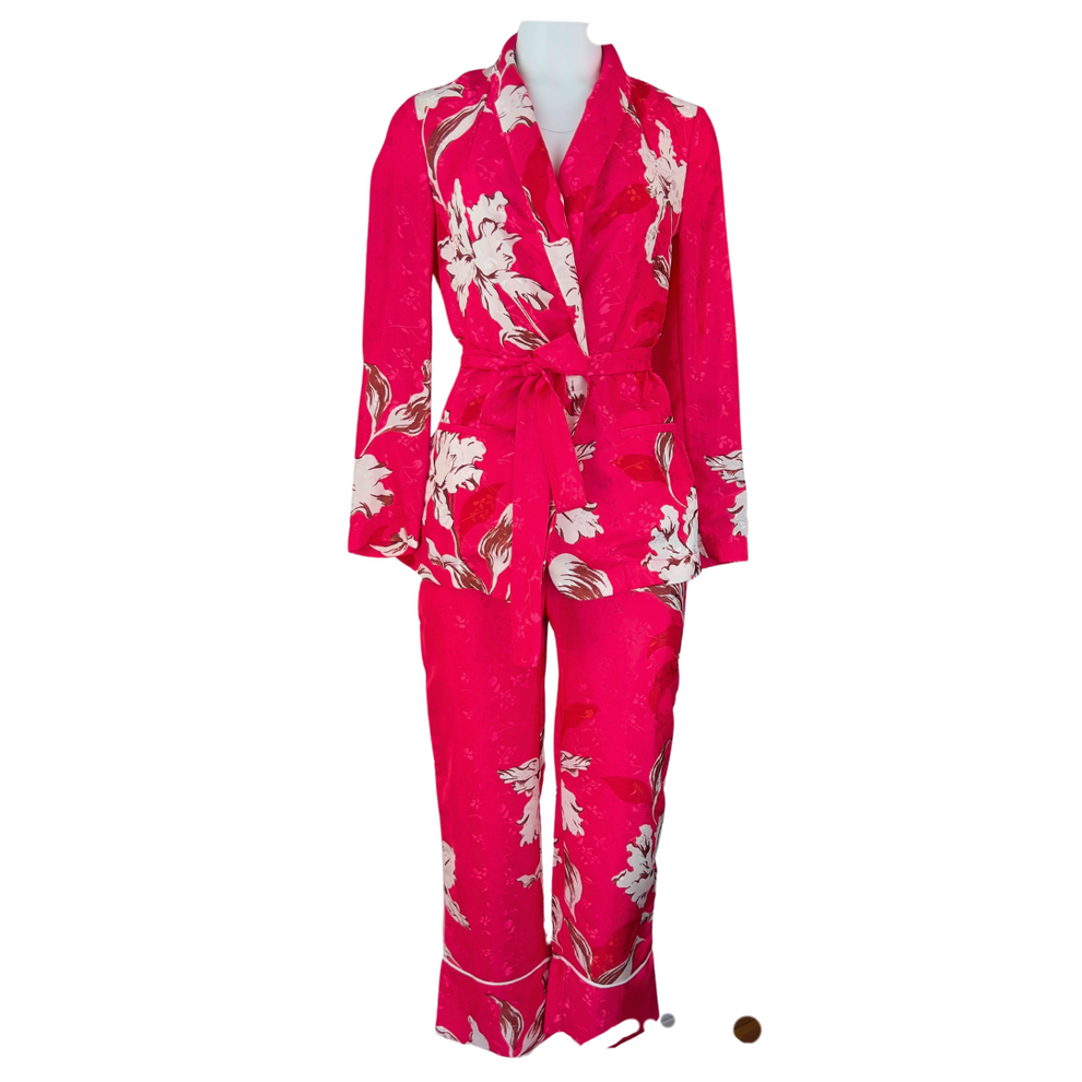 Zara Red Floral Co-ord Set