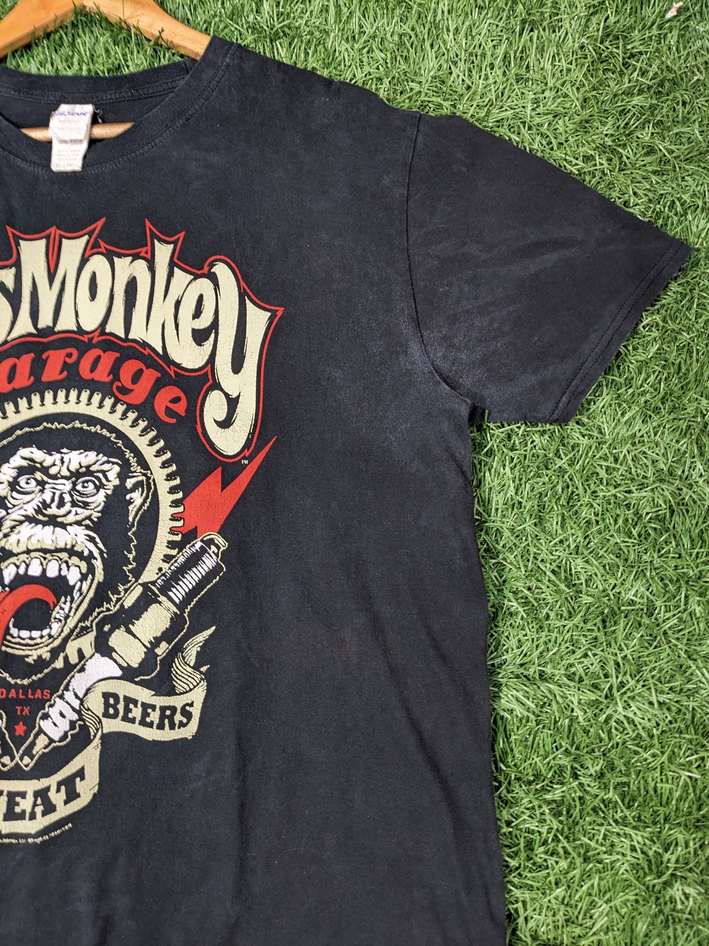 Gildan Gas Monkey Garage   Vintage Tee