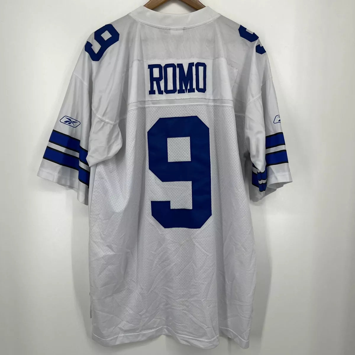 Reebok Football Jersey White Dallas Cowboys #9 Tony Romo NFL Stitched