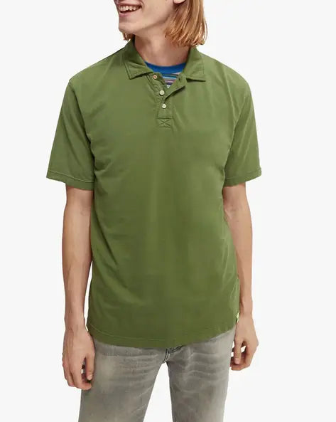 Scotch & Soda Green Polo Tee
