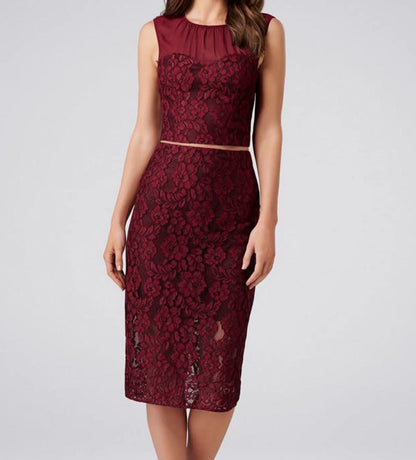 Forever New Maroon Set