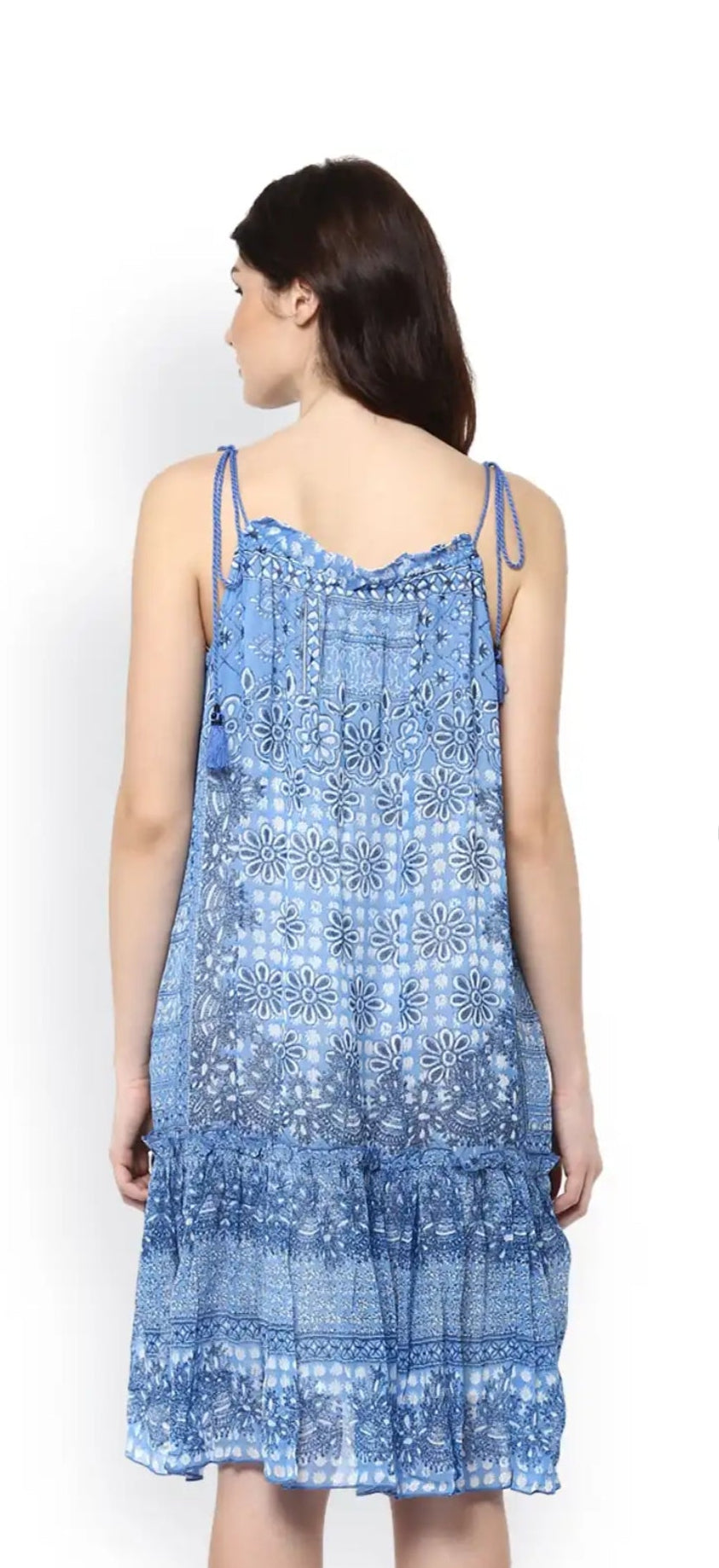 Label Ritu Kumar Blue Dress