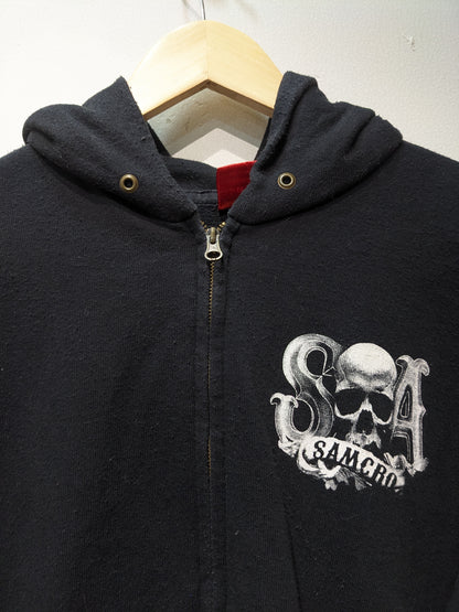 Sons Of Anarchy Reaper Crew Zipper Hoodie