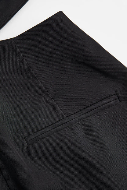 H&M Black Cut Out Blazer Dress