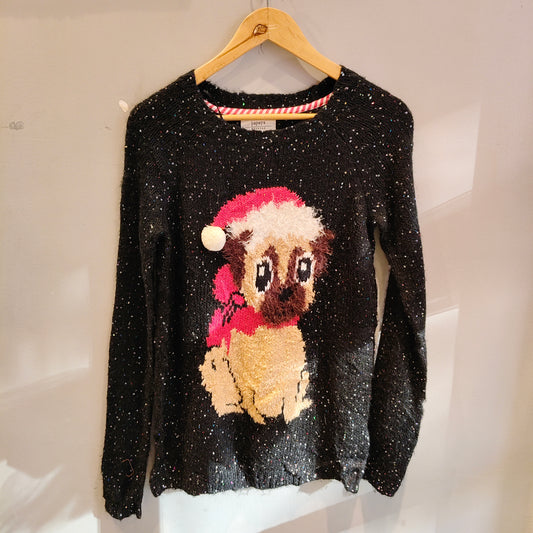 Papaya Black Christmas Sweater