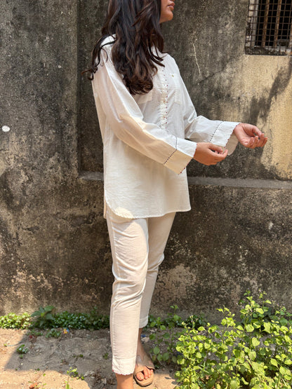 Tabu’s Closet Dhora White Shirt