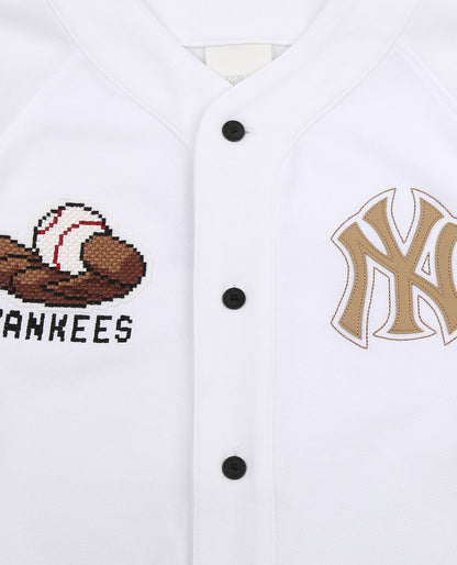 MLB White Baseball Jacket