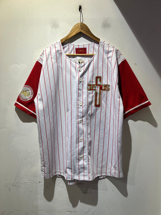 Jesus Friends White Red Jersey