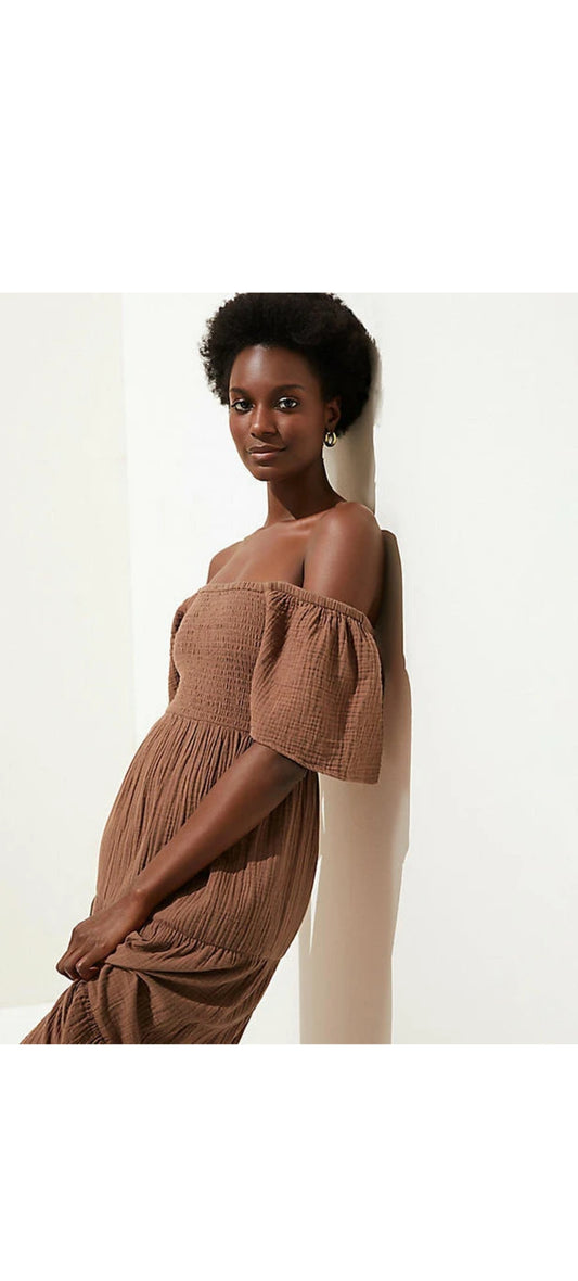 M&S Collection Brown Dress