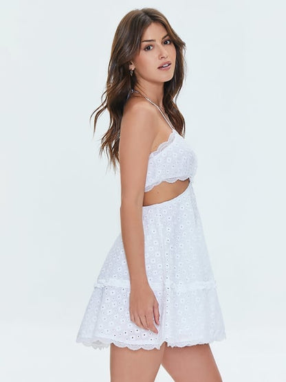 Forever 21 Cream Dress