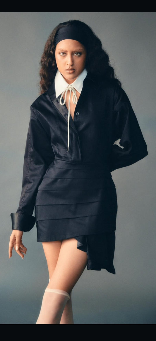 Polite Society Black Dress