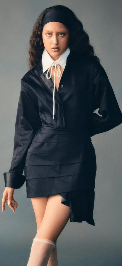 Polite Society Black Dress