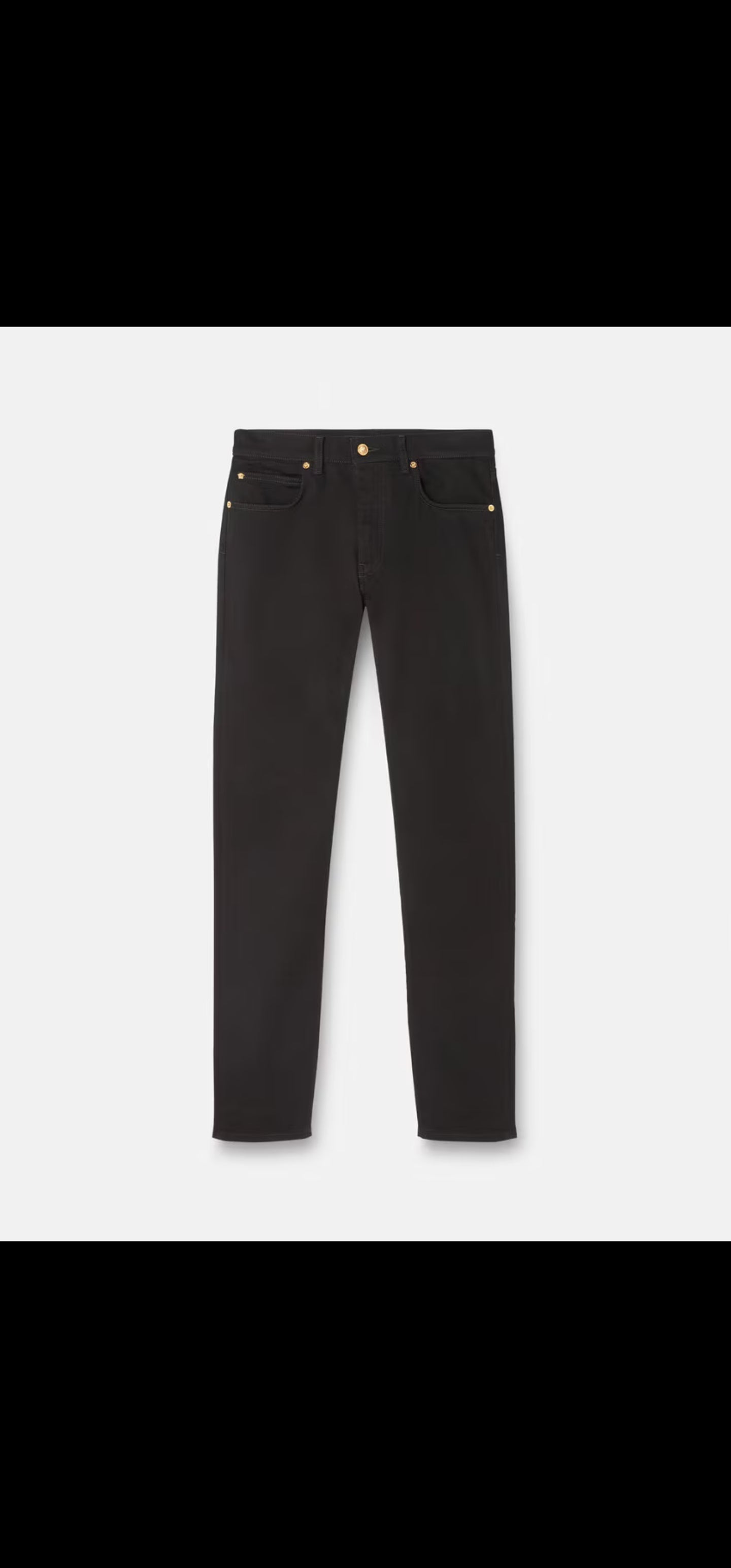 Versace Black Jeans