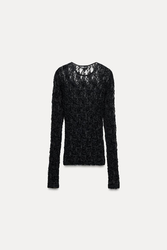 Zara Black Top