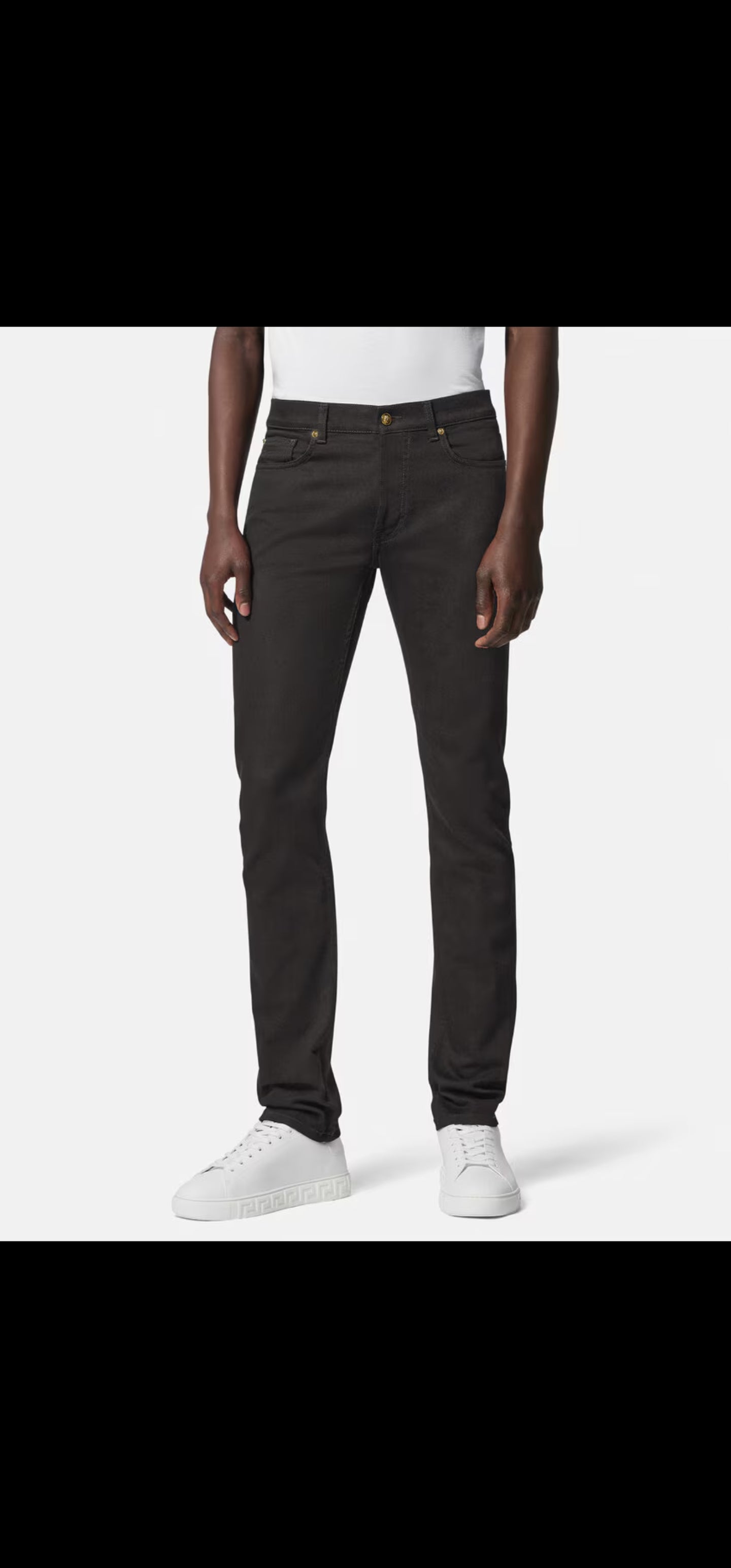 Versace Black Jeans