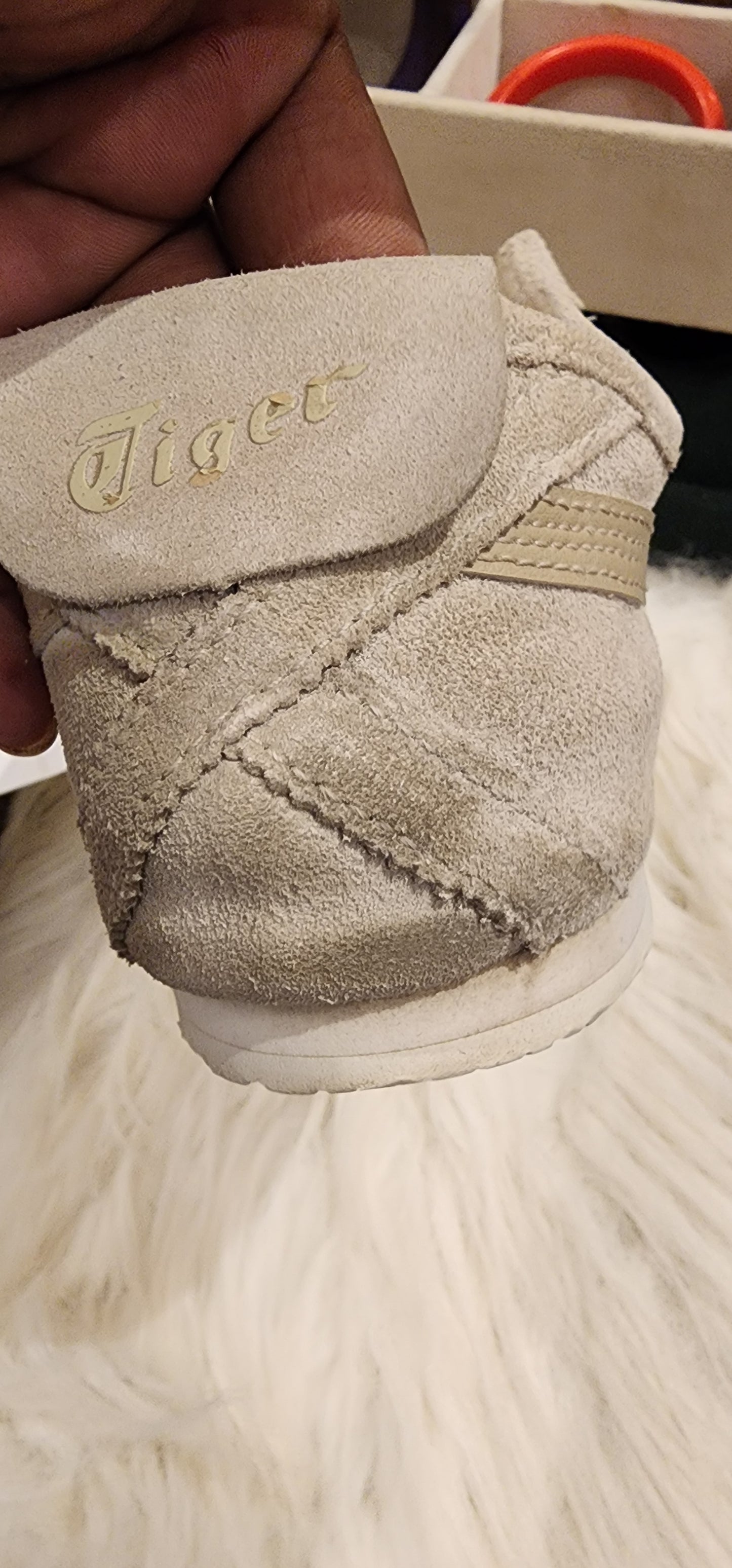 Onitsuka suede Slip ons