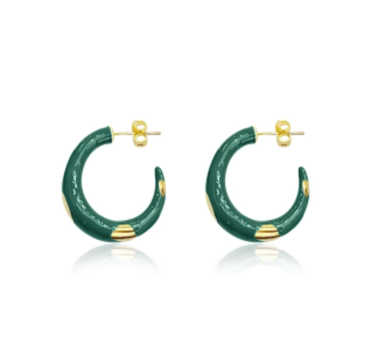 Green/Gold half moon