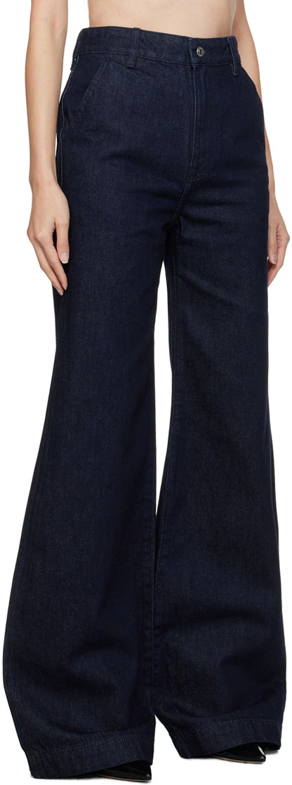 Grlfrnd Blue Denim Baggy Jeans