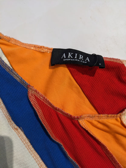 Akira Multicolour Y2k Top