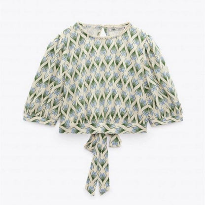 Zara Floral Top