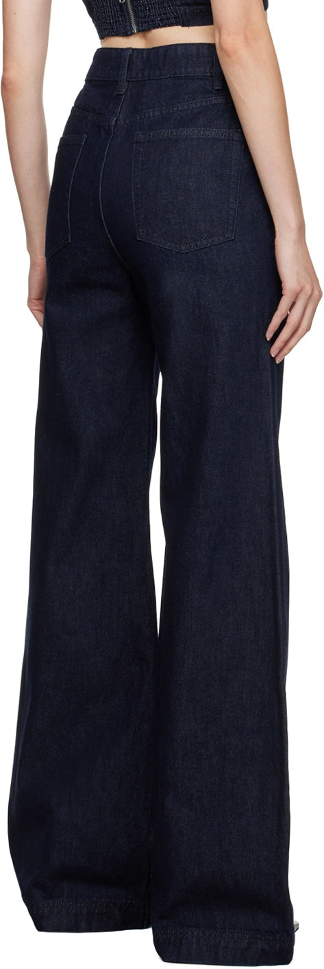 Grlfrnd Blue Denim Baggy Jeans