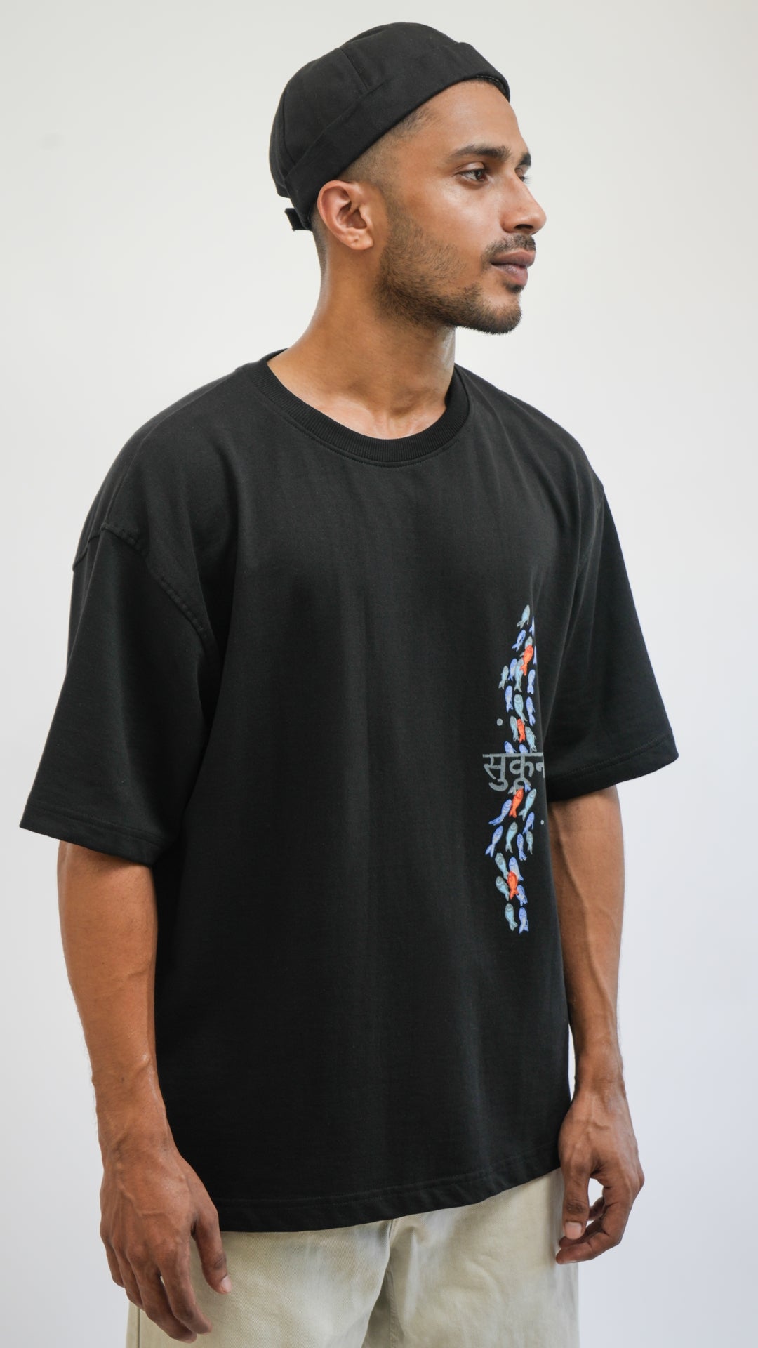 Folk & Fab Sukoon Noir Tee