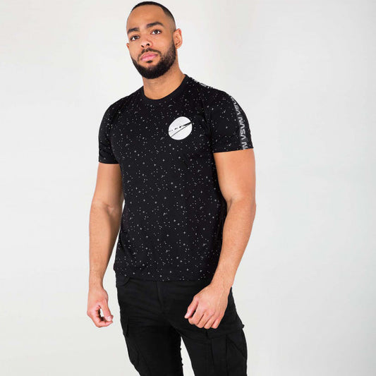 Nasa Alpha Black Tee