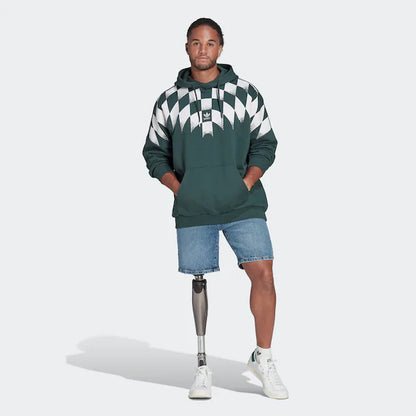 Adidas Green Hoodie Set