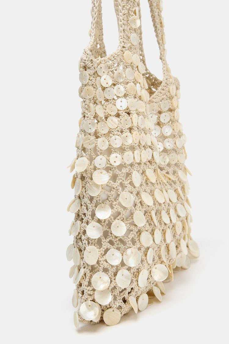 Zara Crochet Tote Bag