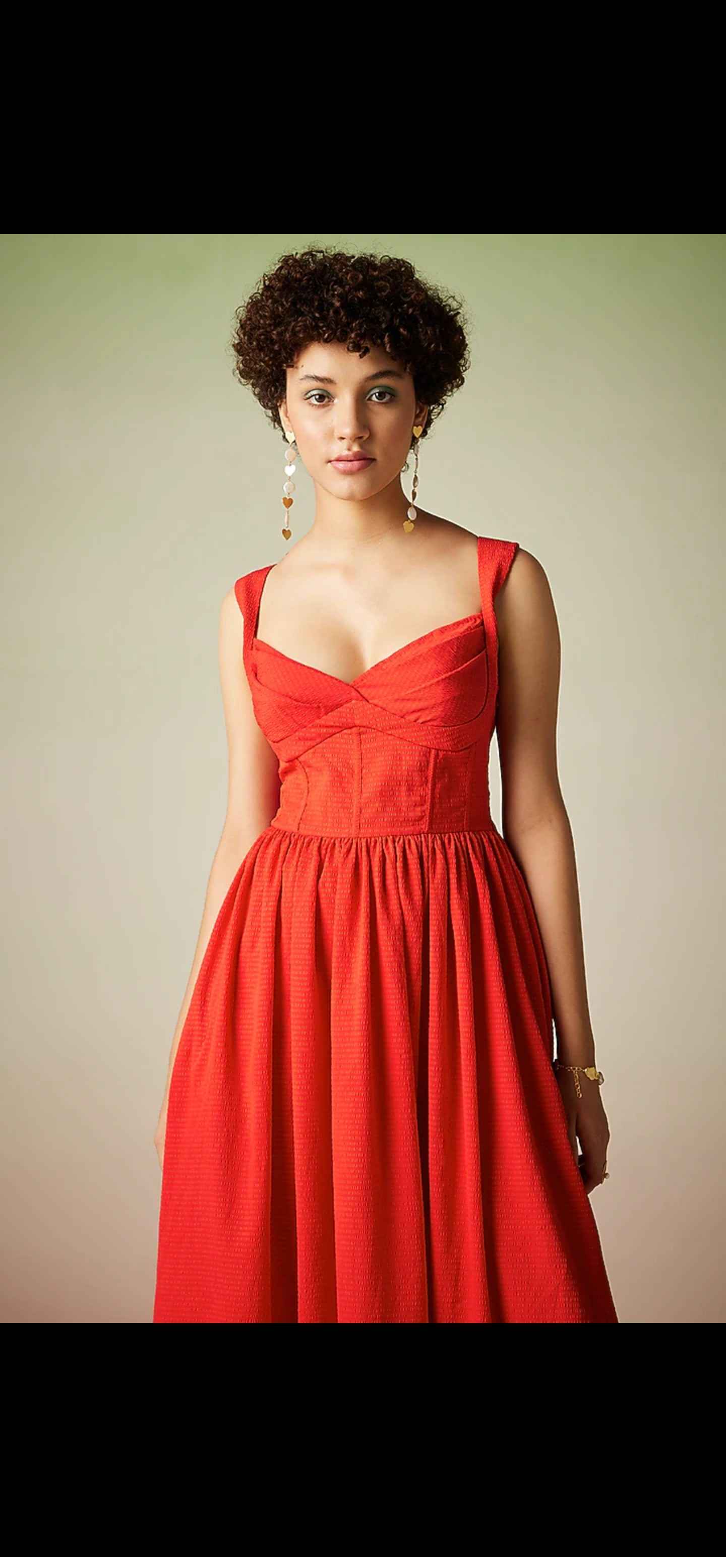 Verb Pallavi Singhee Orange Dress