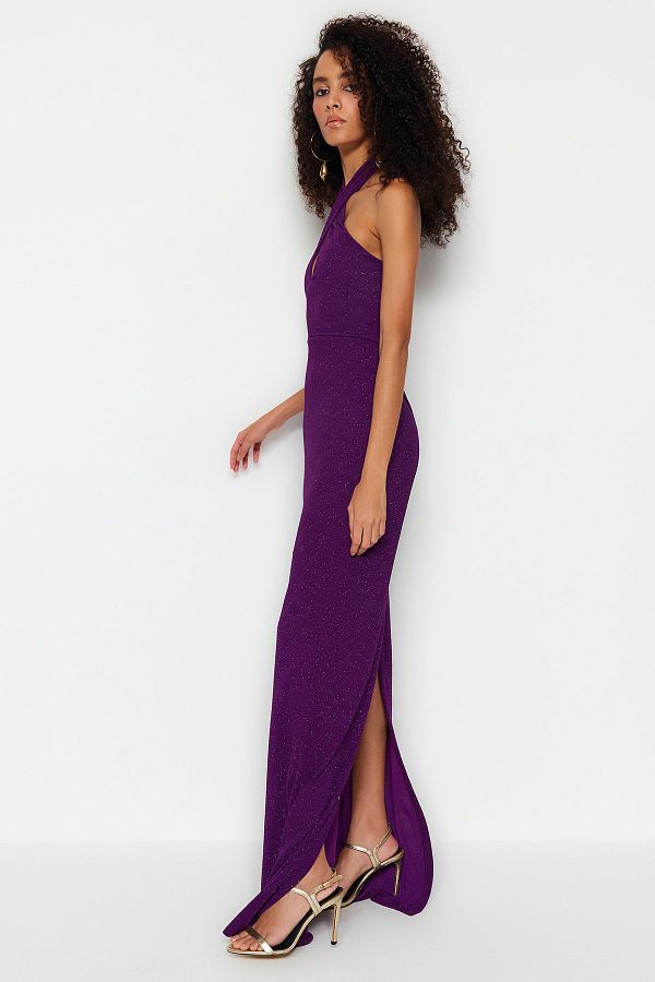 Trendyol Collection Purple Maxi Dress