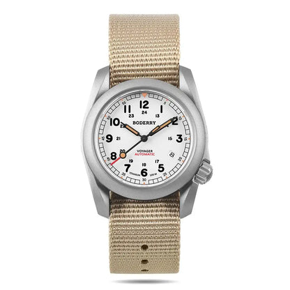 Boderry Titanium Automatic Military Watch