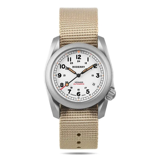 Boderry Titanium Automatic Military Watch