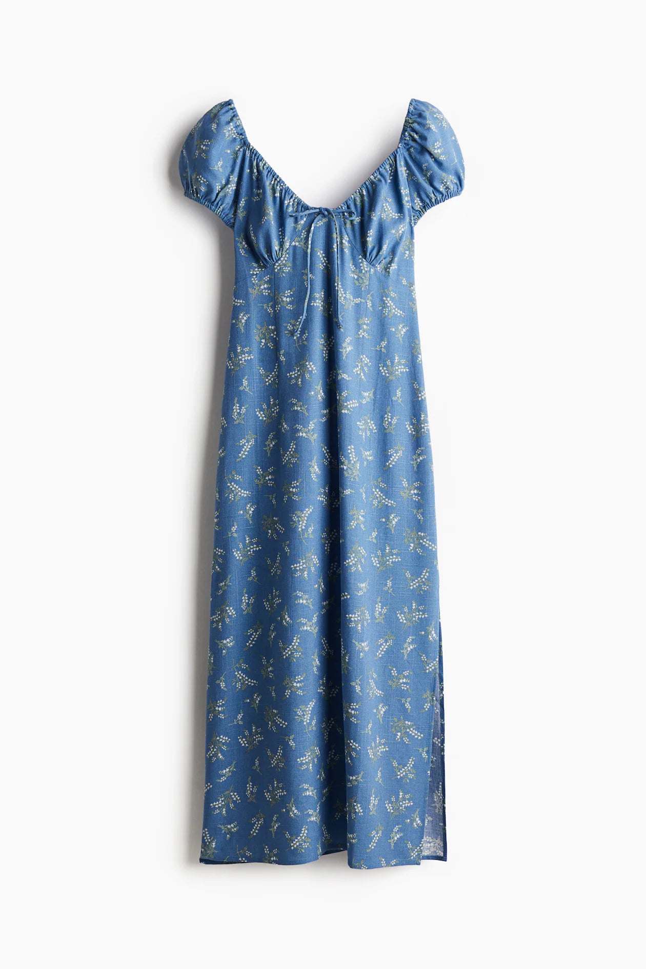 H&M Blue Floral Dress