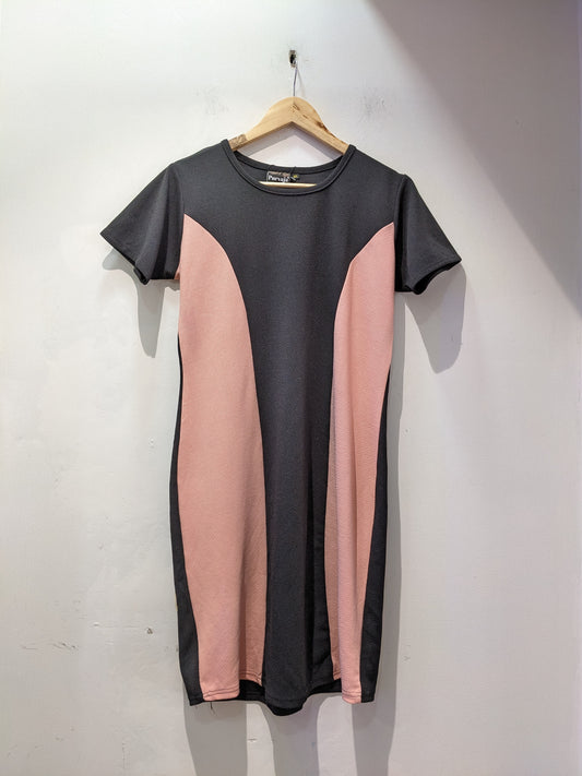 Purvaja Black pink Dress