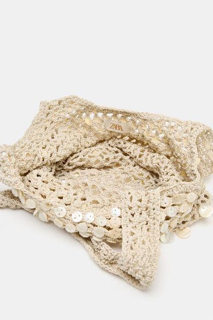 Zara Crochet Tote Bag