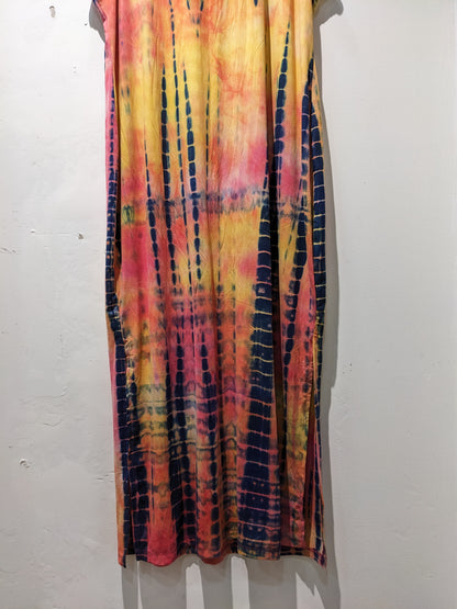 Fashion Nova Tie Dye Maxi Dress