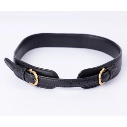 Sabyasachi Royal Bengal Tiger Embellished Black Leather Belt