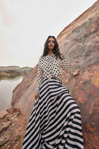 Dash & Dot maxi skirt set