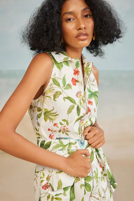The IASO Canvas Printed Dress
